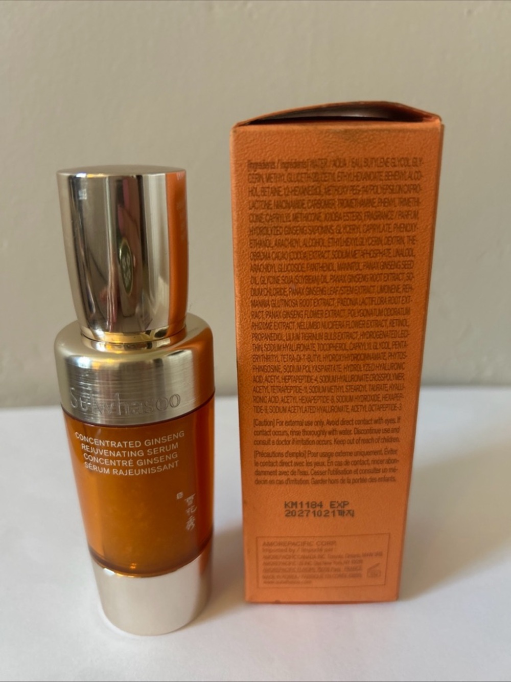 Sulwhasoo Concentrated Ginseng Rejuvenating Serum — Orange - Picture 2 of 2